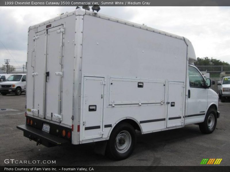 Summit White / Medium Gray 1999 Chevrolet Express Cutaway 3500 Commercial Van