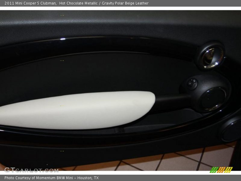 Hot Chocolate Metallic / Gravity Polar Beige Leather 2011 Mini Cooper S Clubman