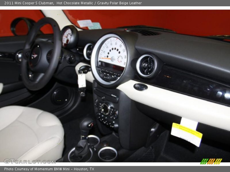 Hot Chocolate Metallic / Gravity Polar Beige Leather 2011 Mini Cooper S Clubman