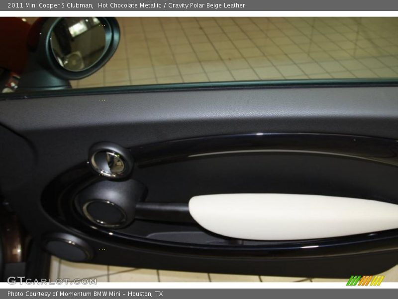 Hot Chocolate Metallic / Gravity Polar Beige Leather 2011 Mini Cooper S Clubman