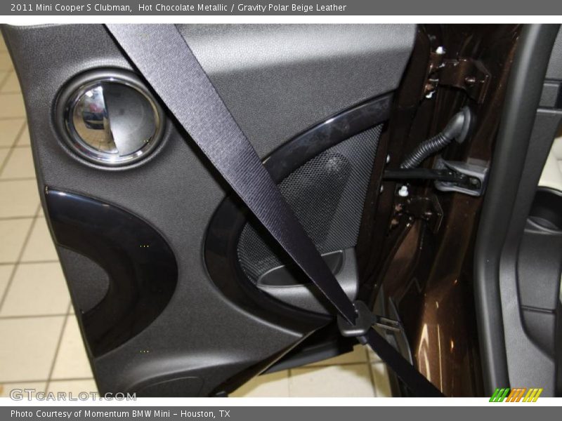 Hot Chocolate Metallic / Gravity Polar Beige Leather 2011 Mini Cooper S Clubman
