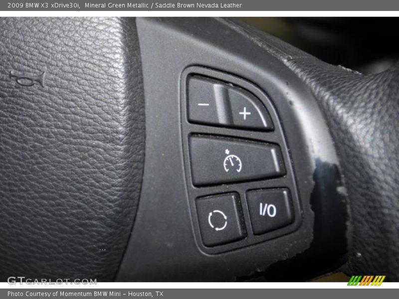 Mineral Green Metallic / Saddle Brown Nevada Leather 2009 BMW X3 xDrive30i
