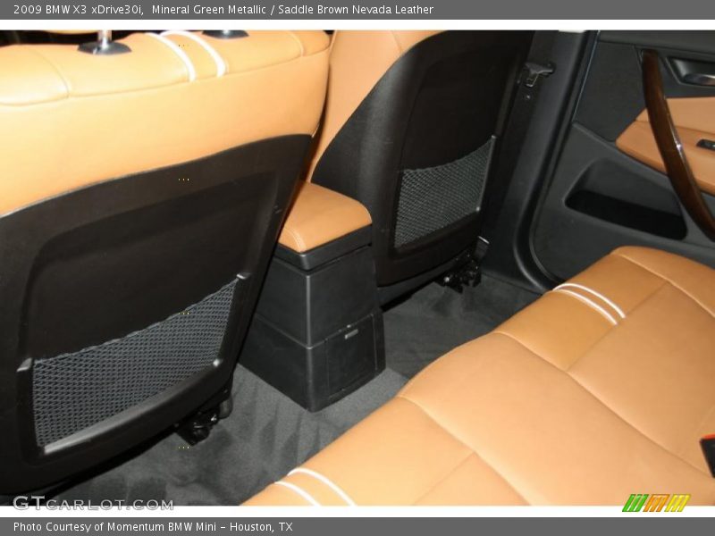 Mineral Green Metallic / Saddle Brown Nevada Leather 2009 BMW X3 xDrive30i