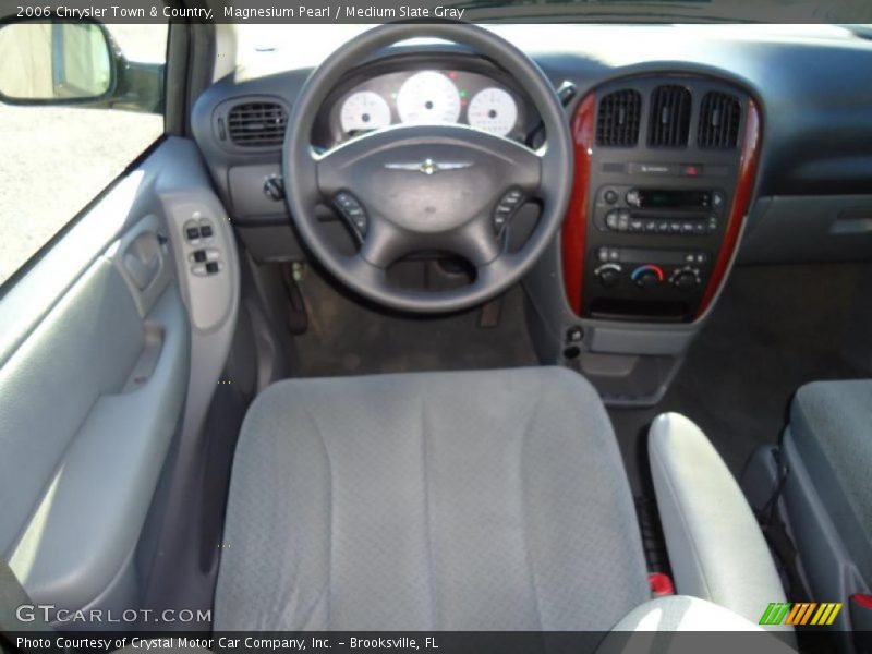 Magnesium Pearl / Medium Slate Gray 2006 Chrysler Town & Country