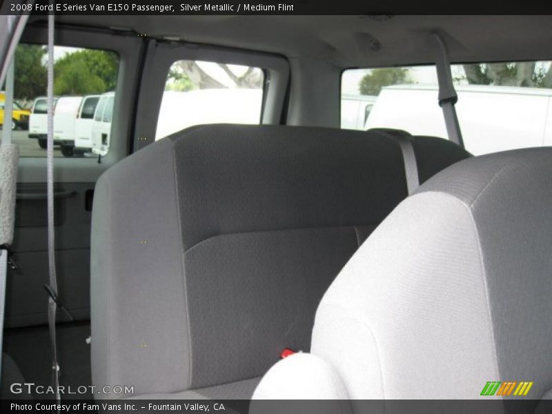 Silver Metallic / Medium Flint 2008 Ford E Series Van E150 Passenger