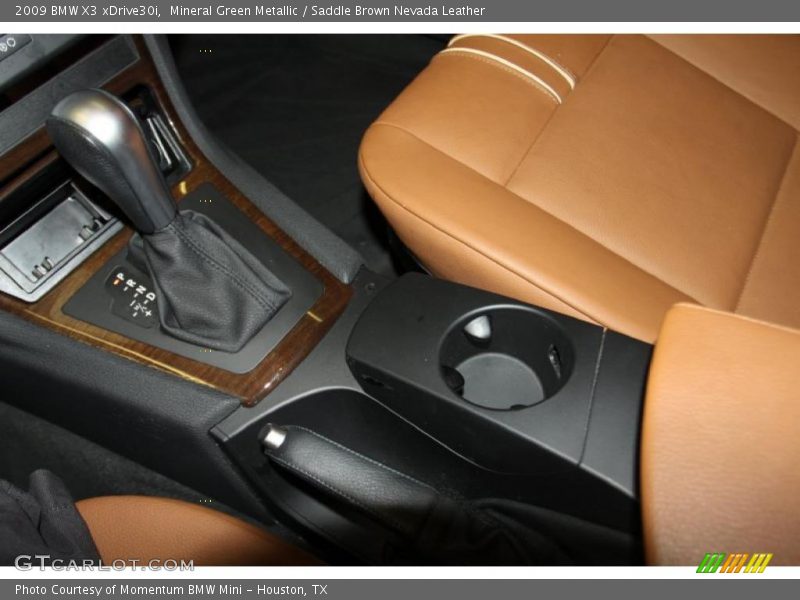 Mineral Green Metallic / Saddle Brown Nevada Leather 2009 BMW X3 xDrive30i