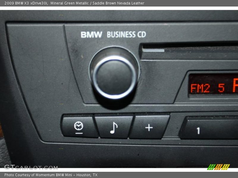 Mineral Green Metallic / Saddle Brown Nevada Leather 2009 BMW X3 xDrive30i