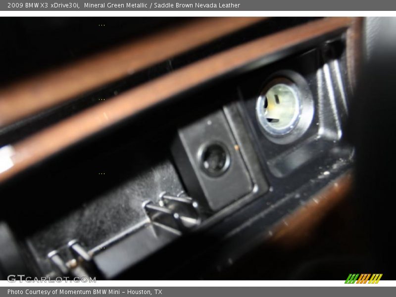 Mineral Green Metallic / Saddle Brown Nevada Leather 2009 BMW X3 xDrive30i