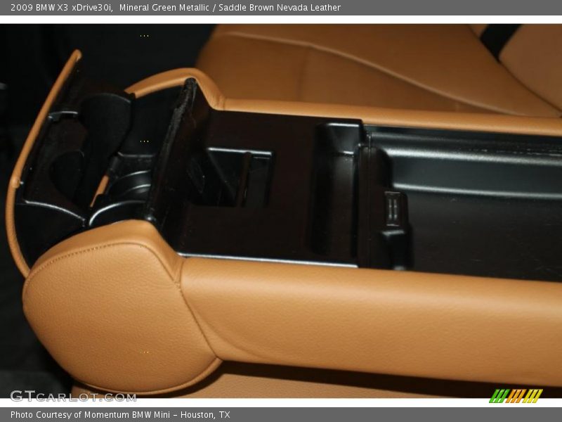 Mineral Green Metallic / Saddle Brown Nevada Leather 2009 BMW X3 xDrive30i
