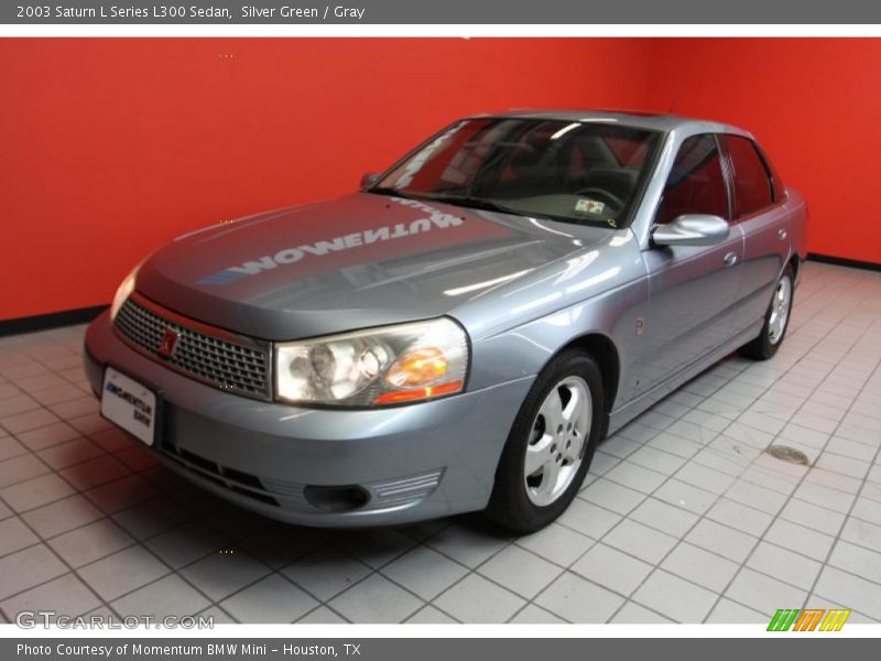 Silver Green / Gray 2003 Saturn L Series L300 Sedan