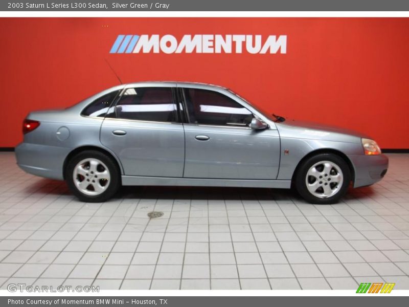 Silver Green / Gray 2003 Saturn L Series L300 Sedan