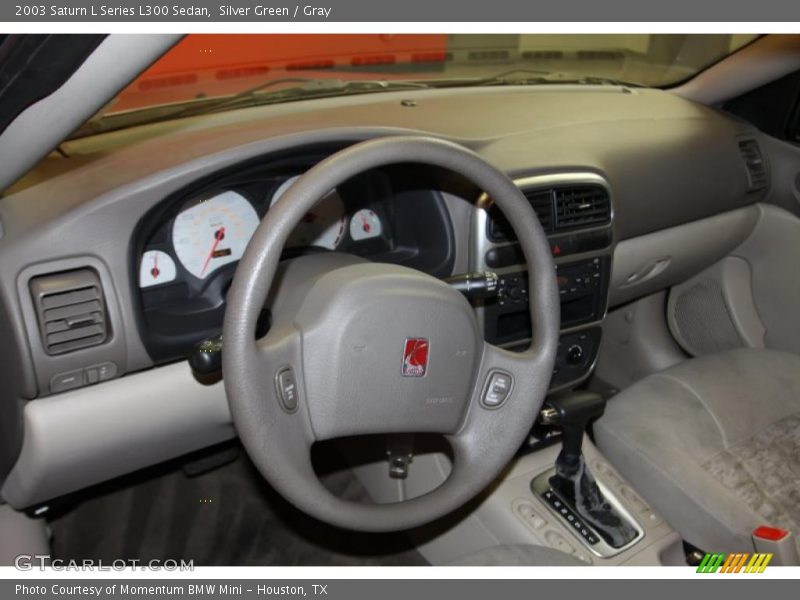 Silver Green / Gray 2003 Saturn L Series L300 Sedan