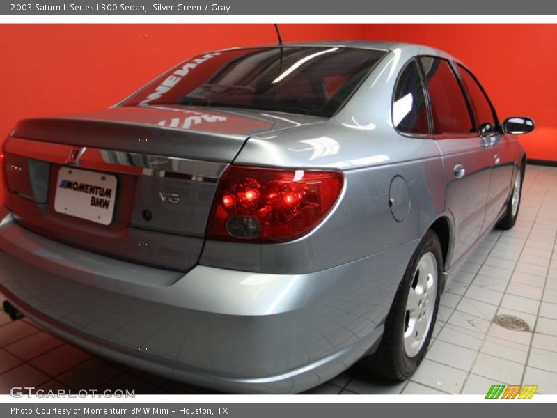 Silver Green / Gray 2003 Saturn L Series L300 Sedan