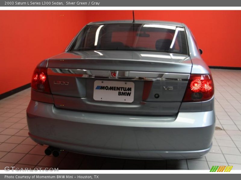 Silver Green / Gray 2003 Saturn L Series L300 Sedan