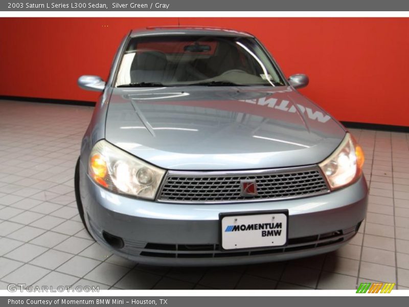 Silver Green / Gray 2003 Saturn L Series L300 Sedan