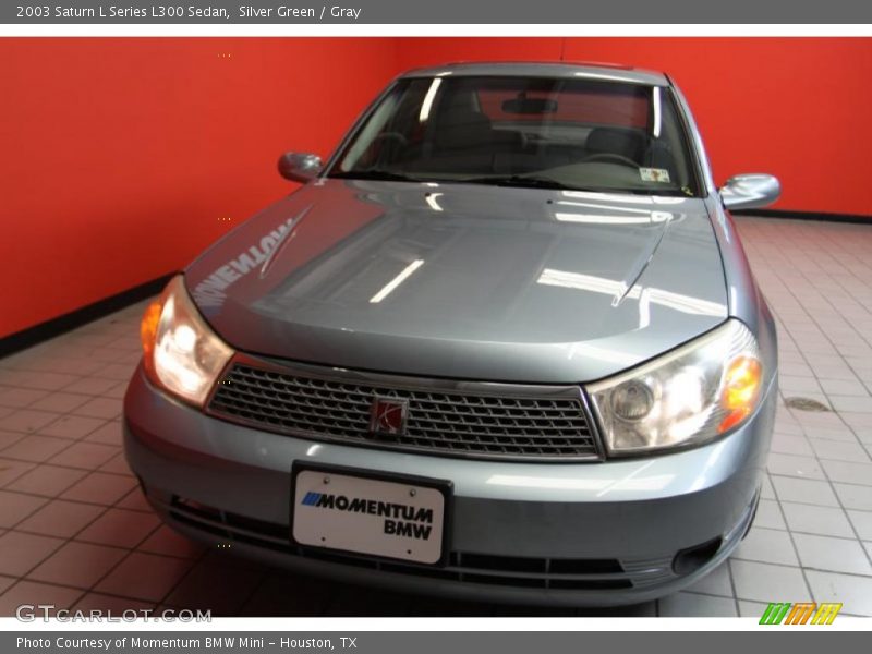 Silver Green / Gray 2003 Saturn L Series L300 Sedan