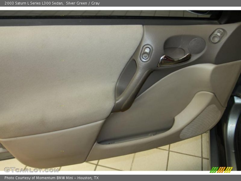 Silver Green / Gray 2003 Saturn L Series L300 Sedan