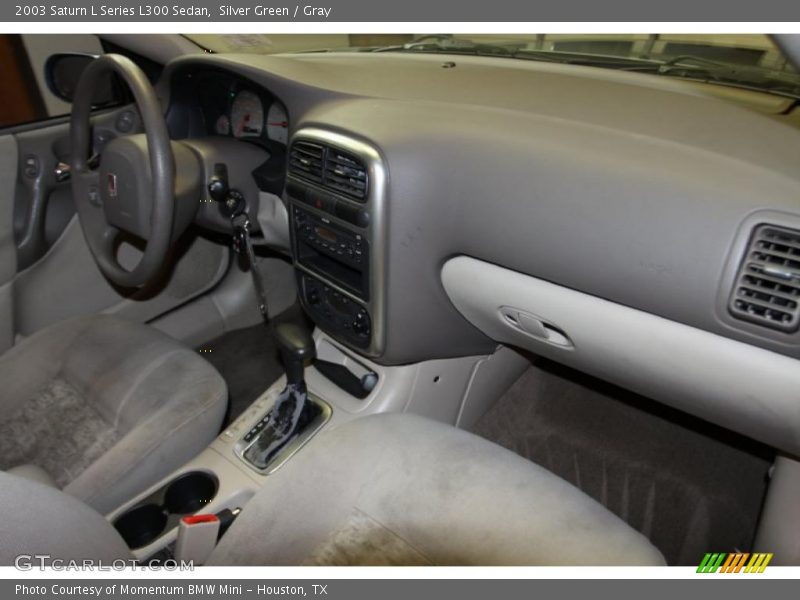 Silver Green / Gray 2003 Saturn L Series L300 Sedan