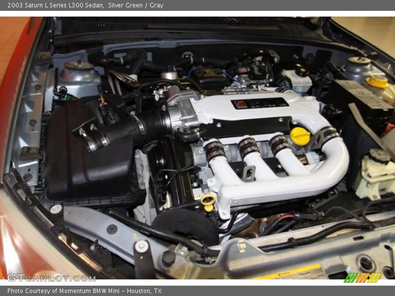 Silver Green / Gray 2003 Saturn L Series L300 Sedan
