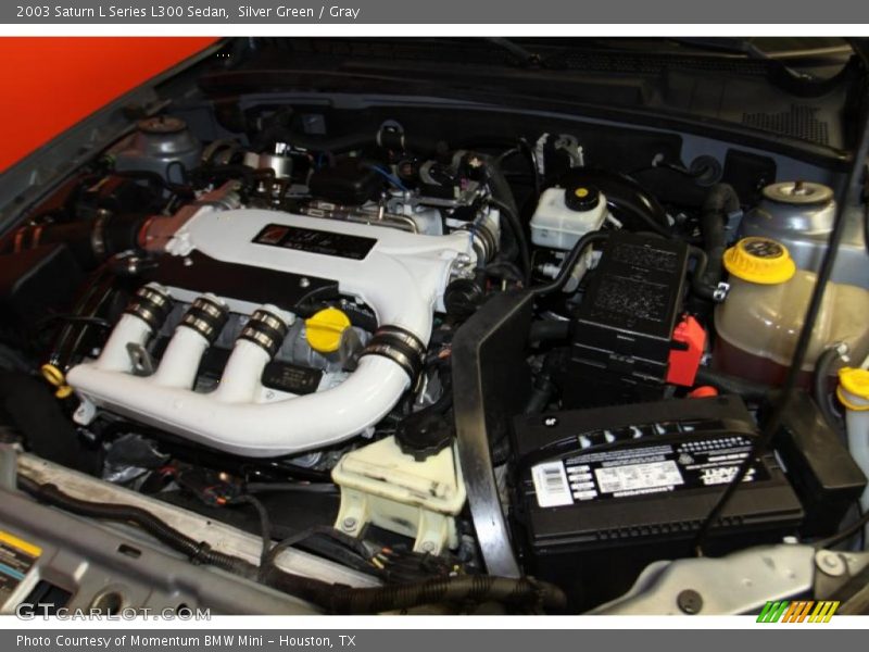 Silver Green / Gray 2003 Saturn L Series L300 Sedan