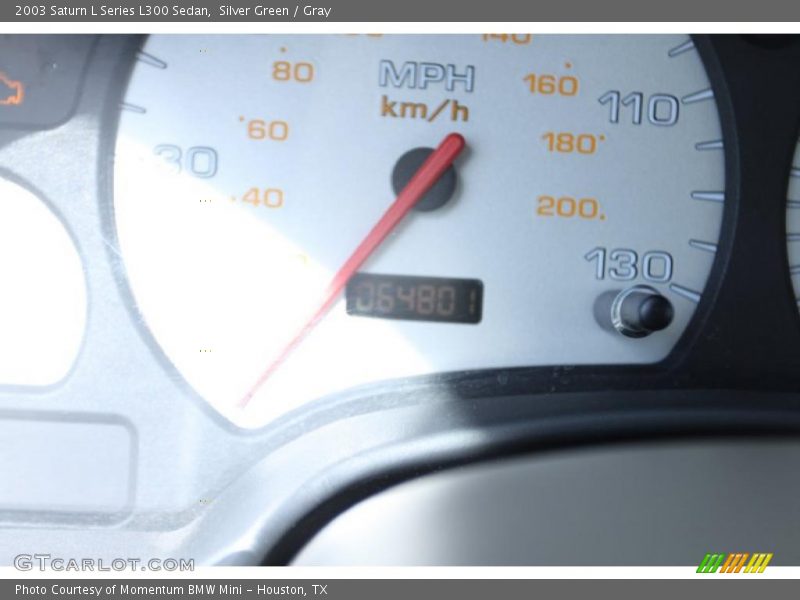 Silver Green / Gray 2003 Saturn L Series L300 Sedan