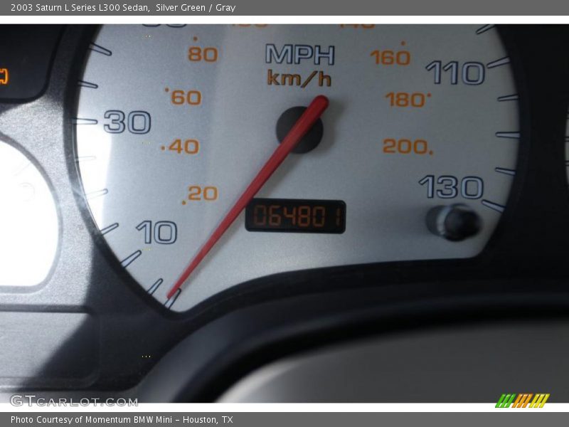 Silver Green / Gray 2003 Saturn L Series L300 Sedan