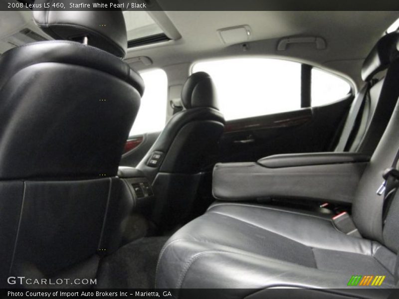Starfire White Pearl / Black 2008 Lexus LS 460