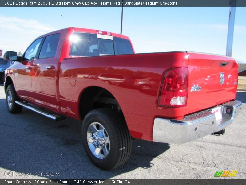  2011 Ram 2500 HD Big Horn Crew Cab 4x4 Flame Red