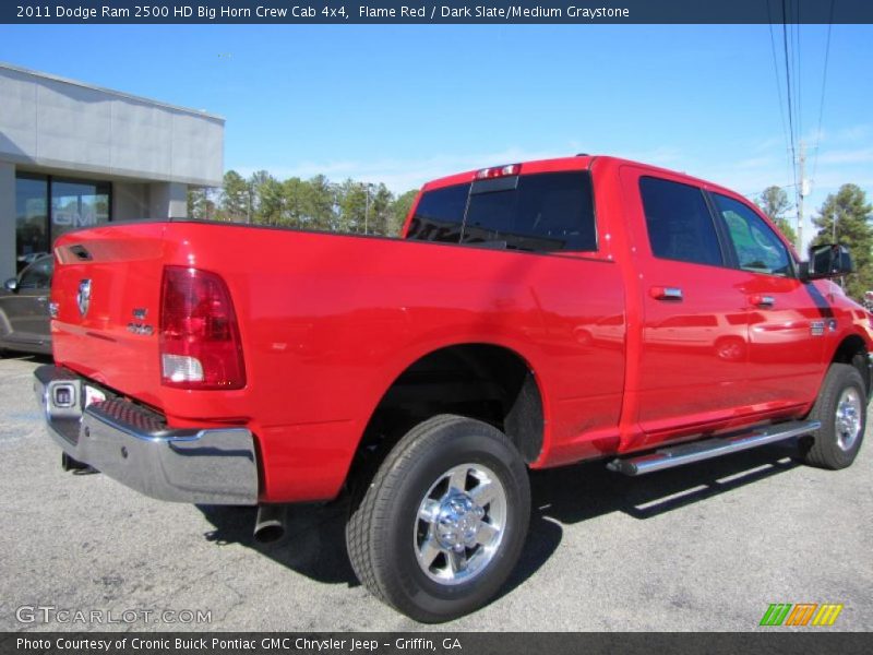 Flame Red / Dark Slate/Medium Graystone 2011 Dodge Ram 2500 HD Big Horn Crew Cab 4x4