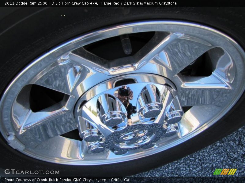  2011 Ram 2500 HD Big Horn Crew Cab 4x4 Trunk