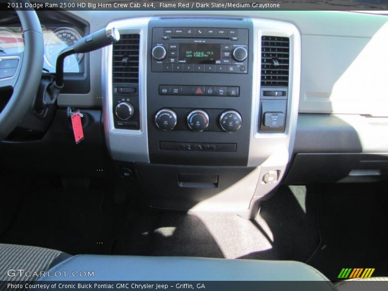 Dashboard of 2011 Ram 2500 HD Big Horn Crew Cab 4x4