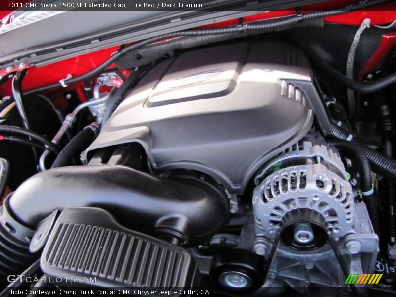  2011 Sierra 1500 SL Extended Cab Engine - 4.8 Liter Flex-Fuel OHV 16-Valve VVT Vortec V8