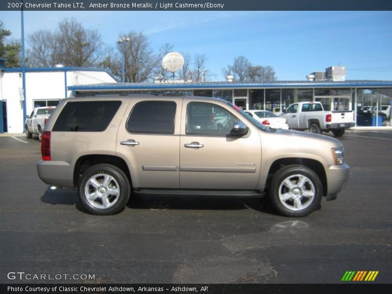 Amber Bronze Metallic / Light Cashmere/Ebony 2007 Chevrolet Tahoe LTZ