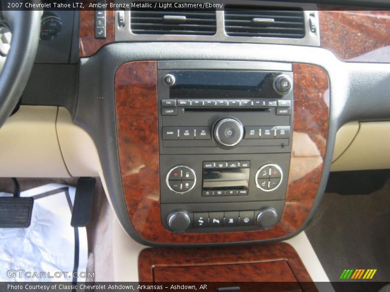 Amber Bronze Metallic / Light Cashmere/Ebony 2007 Chevrolet Tahoe LTZ