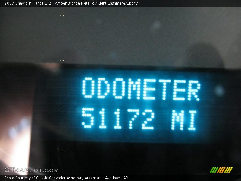 Amber Bronze Metallic / Light Cashmere/Ebony 2007 Chevrolet Tahoe LTZ