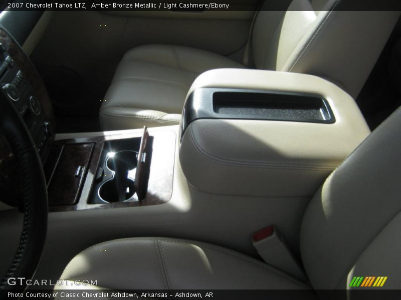 Amber Bronze Metallic / Light Cashmere/Ebony 2007 Chevrolet Tahoe LTZ