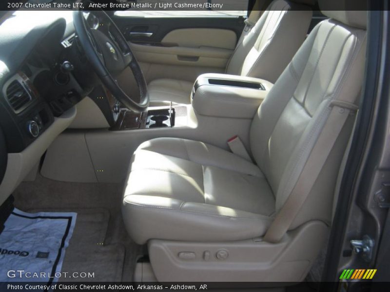 Amber Bronze Metallic / Light Cashmere/Ebony 2007 Chevrolet Tahoe LTZ