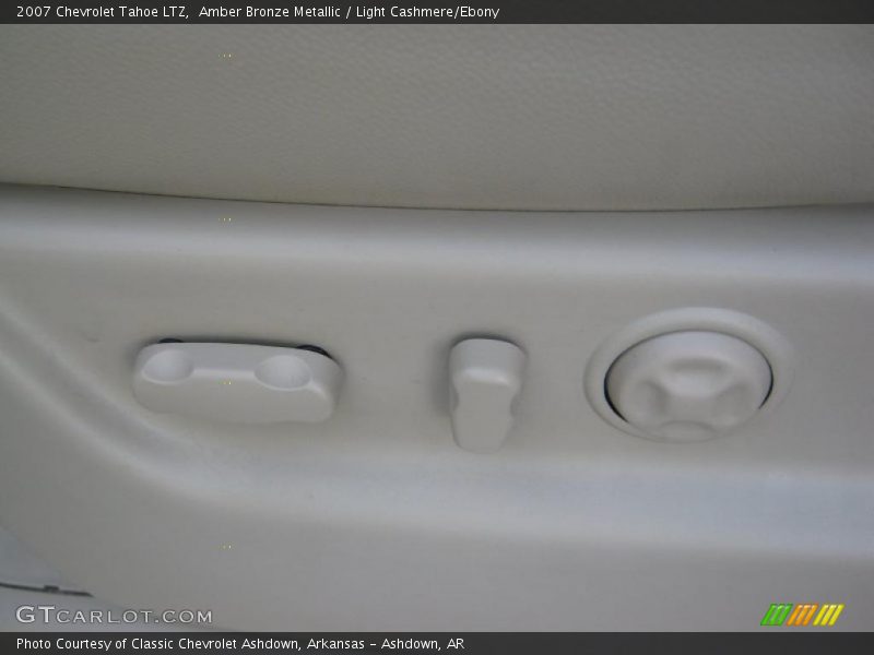 Amber Bronze Metallic / Light Cashmere/Ebony 2007 Chevrolet Tahoe LTZ