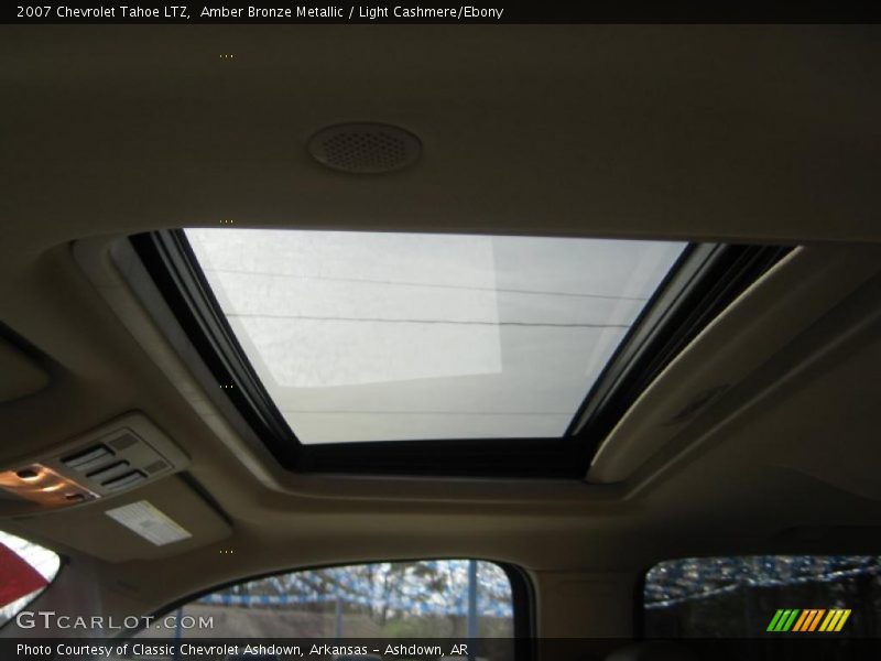 Amber Bronze Metallic / Light Cashmere/Ebony 2007 Chevrolet Tahoe LTZ