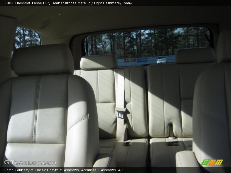 Amber Bronze Metallic / Light Cashmere/Ebony 2007 Chevrolet Tahoe LTZ