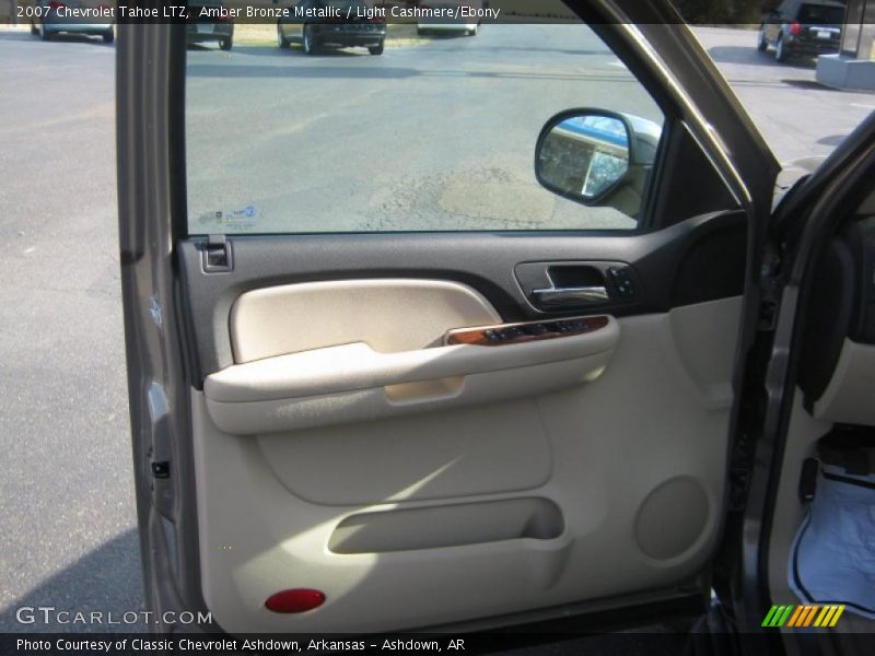 Amber Bronze Metallic / Light Cashmere/Ebony 2007 Chevrolet Tahoe LTZ