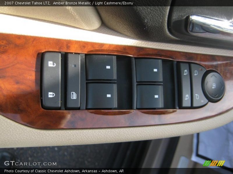 Amber Bronze Metallic / Light Cashmere/Ebony 2007 Chevrolet Tahoe LTZ