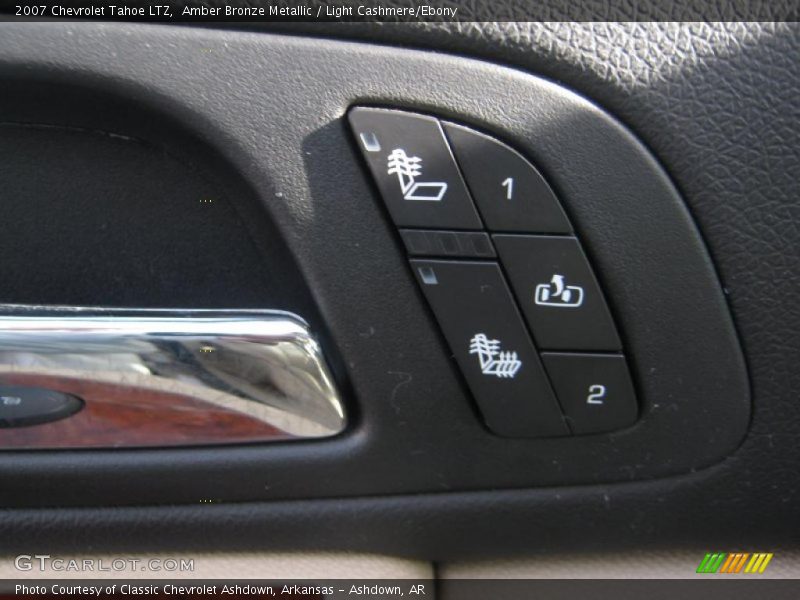 Amber Bronze Metallic / Light Cashmere/Ebony 2007 Chevrolet Tahoe LTZ