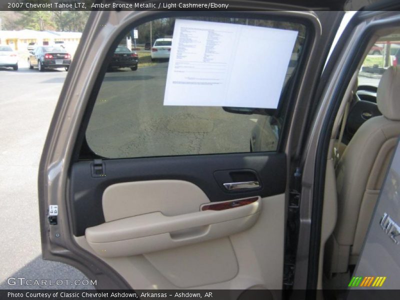 Amber Bronze Metallic / Light Cashmere/Ebony 2007 Chevrolet Tahoe LTZ