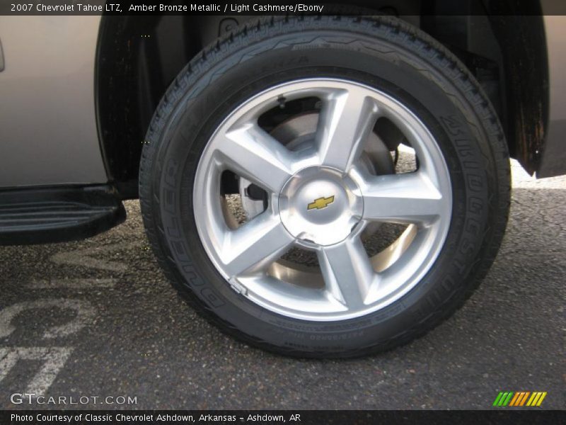 Amber Bronze Metallic / Light Cashmere/Ebony 2007 Chevrolet Tahoe LTZ