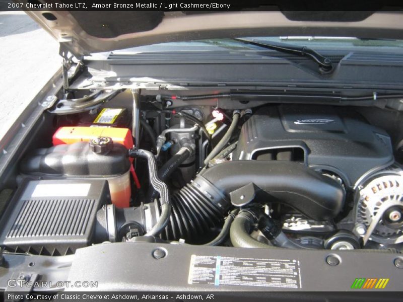 Amber Bronze Metallic / Light Cashmere/Ebony 2007 Chevrolet Tahoe LTZ
