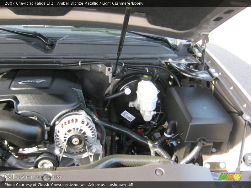 Amber Bronze Metallic / Light Cashmere/Ebony 2007 Chevrolet Tahoe LTZ
