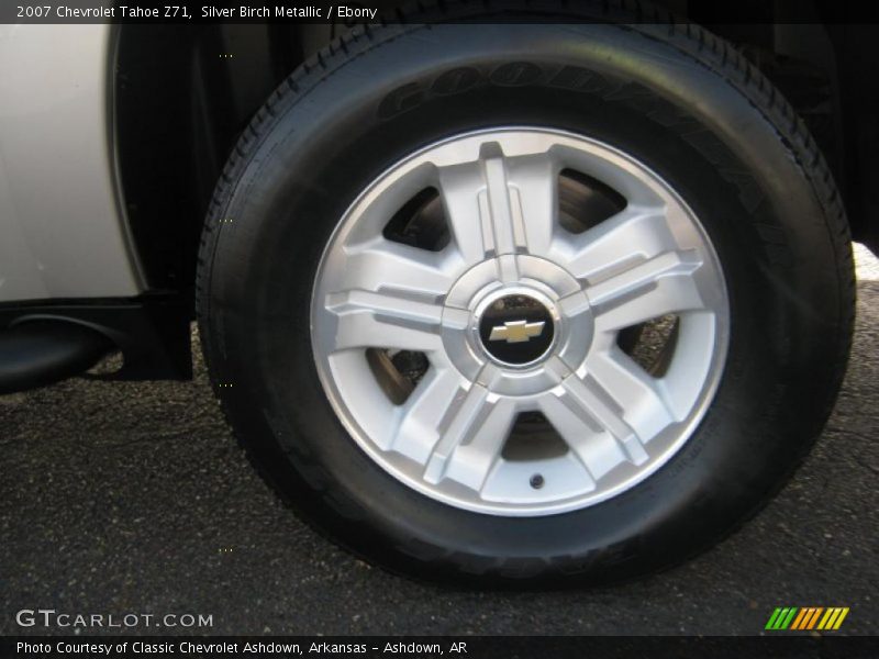 Silver Birch Metallic / Ebony 2007 Chevrolet Tahoe Z71