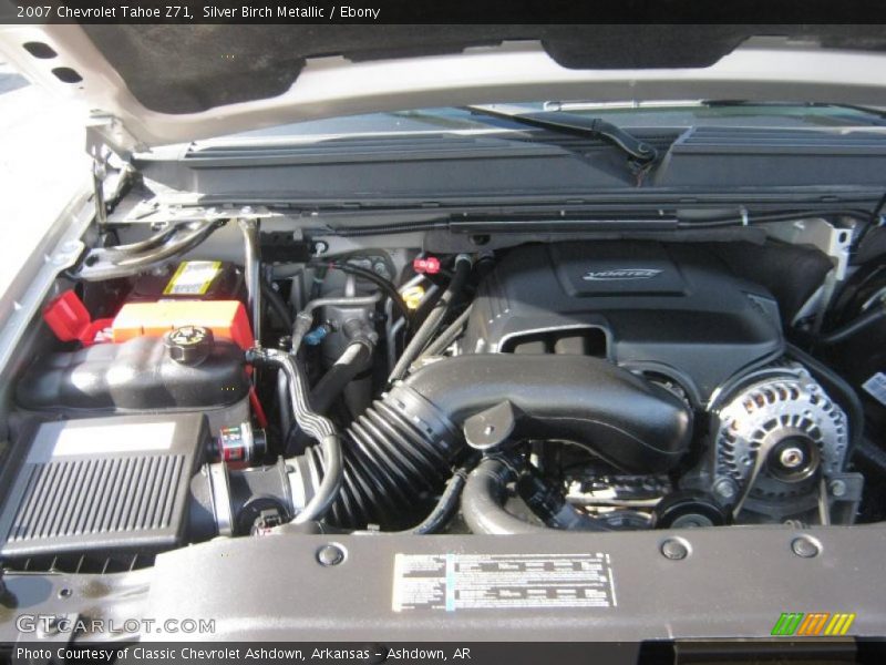 Silver Birch Metallic / Ebony 2007 Chevrolet Tahoe Z71