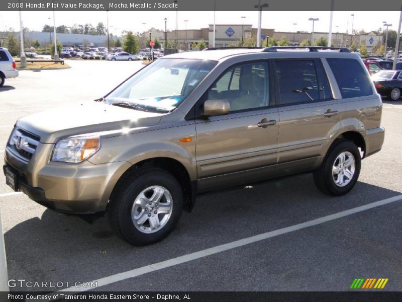 Mocha Metallic / Saddle 2008 Honda Pilot Value Package